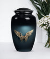 10-inch wings blue urn 
