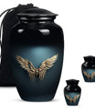 10-inch wings blue urn 