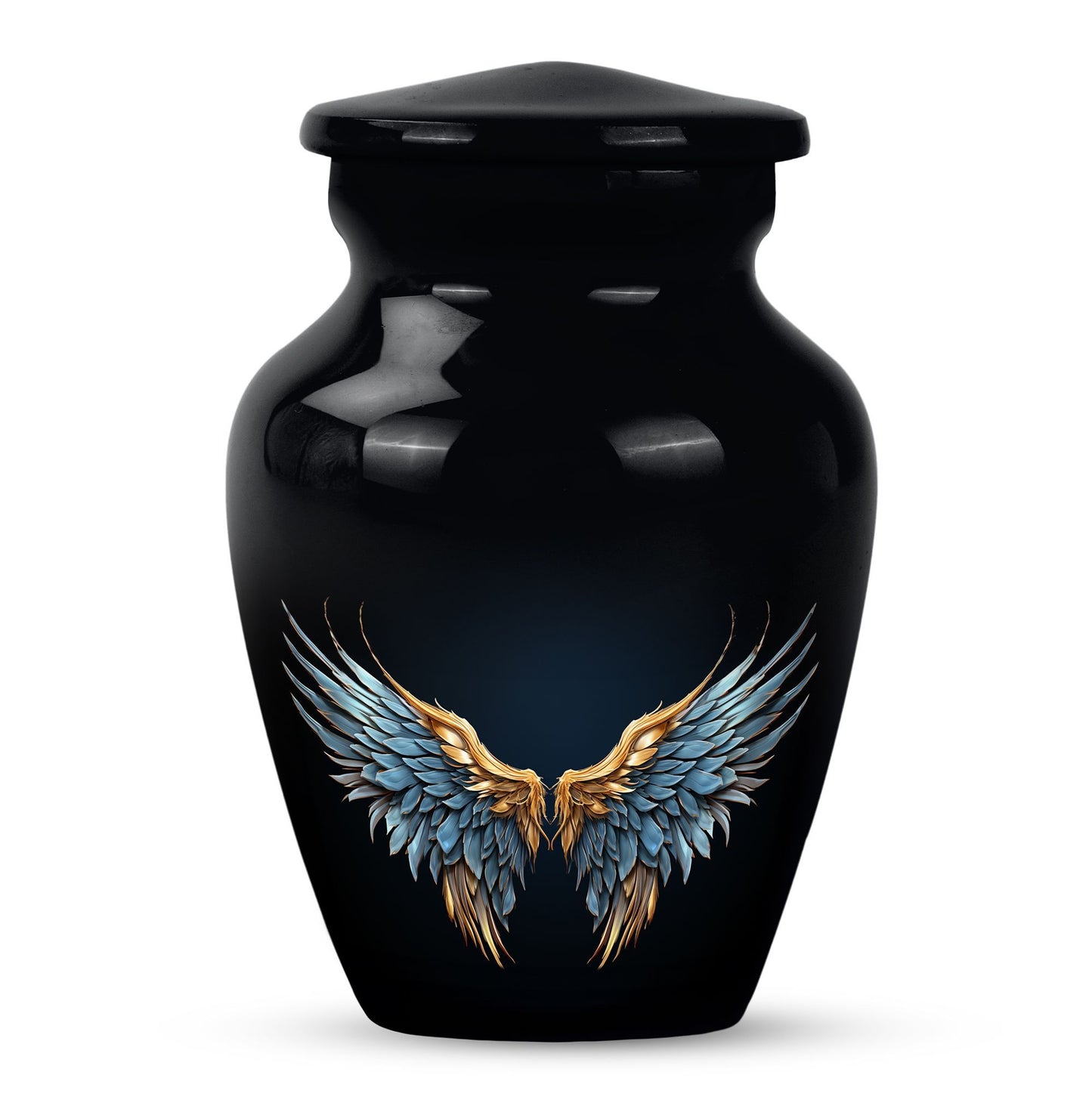 Wings Blue Urn