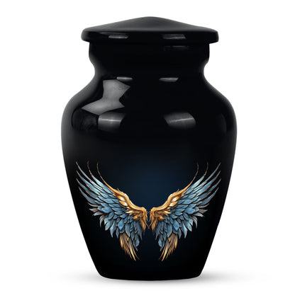 Wings Blue Urn