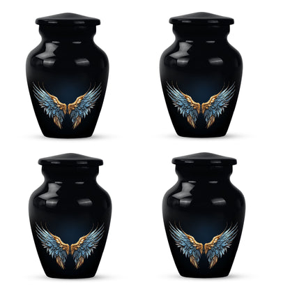 Wings Blue Urn