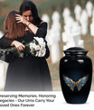 Wings Blue Urn