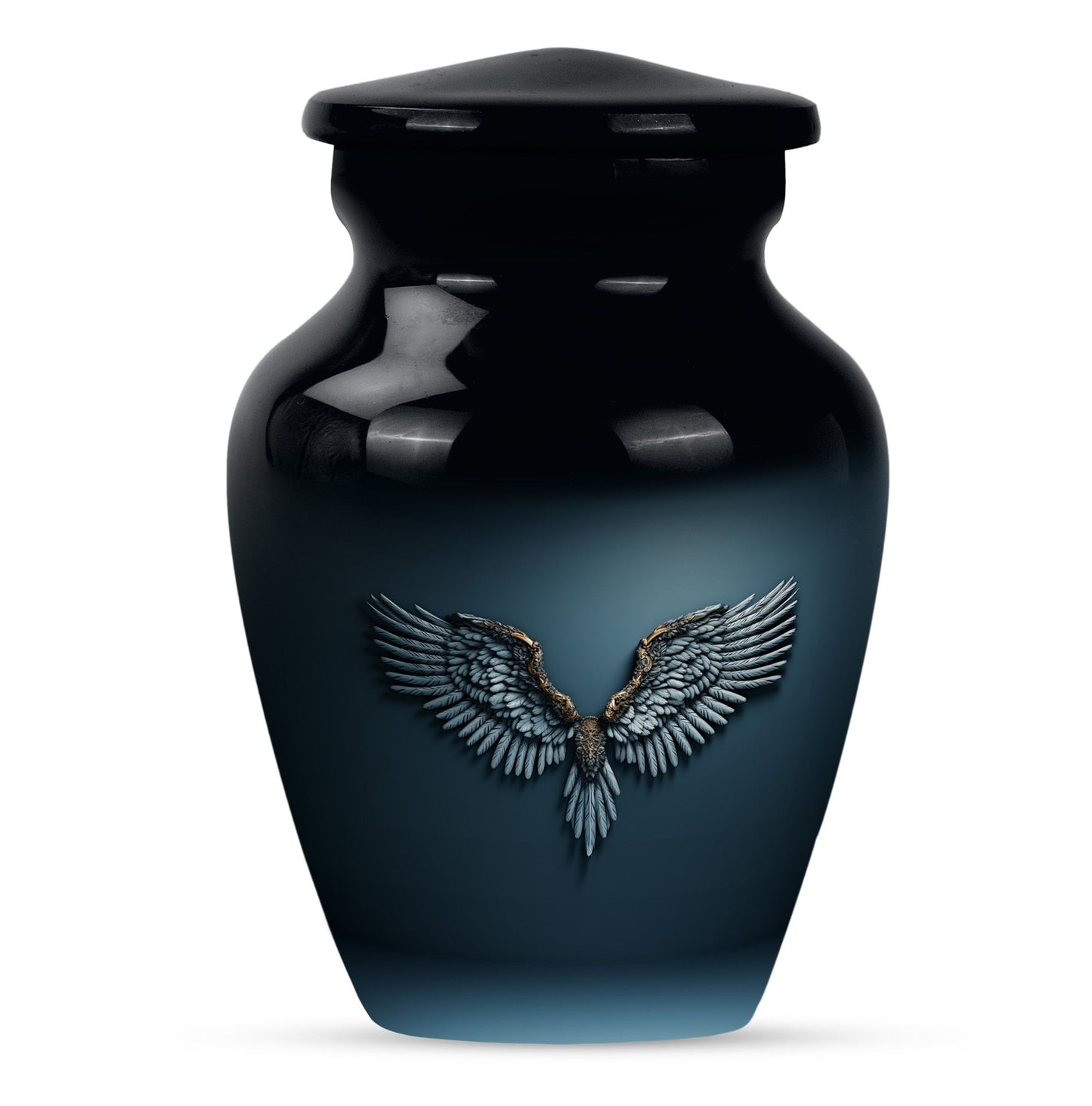 Wings Blue Theme 3 Inch Keepsake