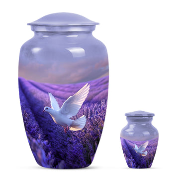 Large Urn With 1 Keepsake Urn