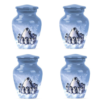 Penguin Theme 3 Inch Keepsake Pack of 4