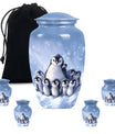 penguin urn for ashes