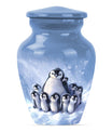 penguin urn for ashes