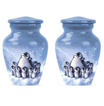 penguin urn for ashes
