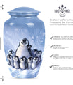 penguin urn for ashes