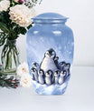 penguin urn for ashes