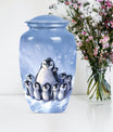 penguin urn for ashes