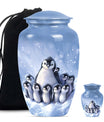 penguin urn for ashes