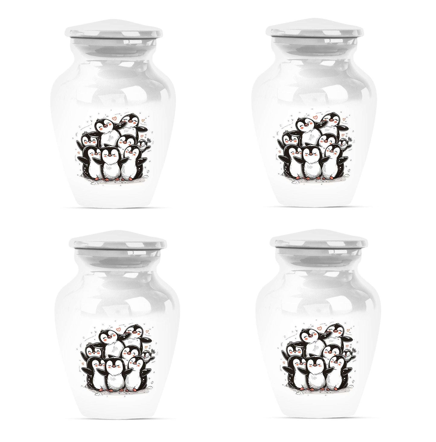 Penguin Theme 3 Inch Keepsake Pack of 4