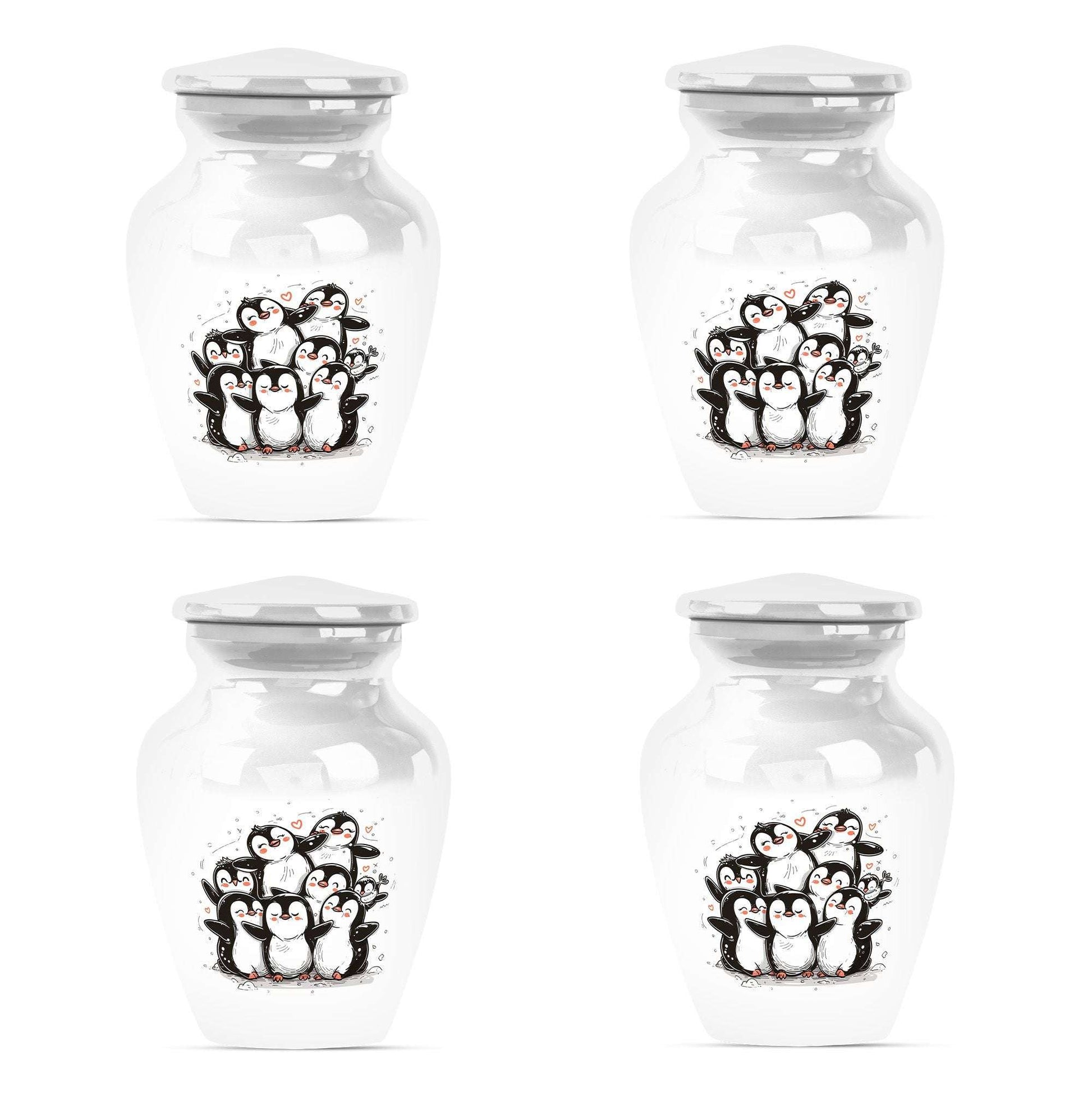 Penguin Theme 3 Inch Keepsake Pack of 4