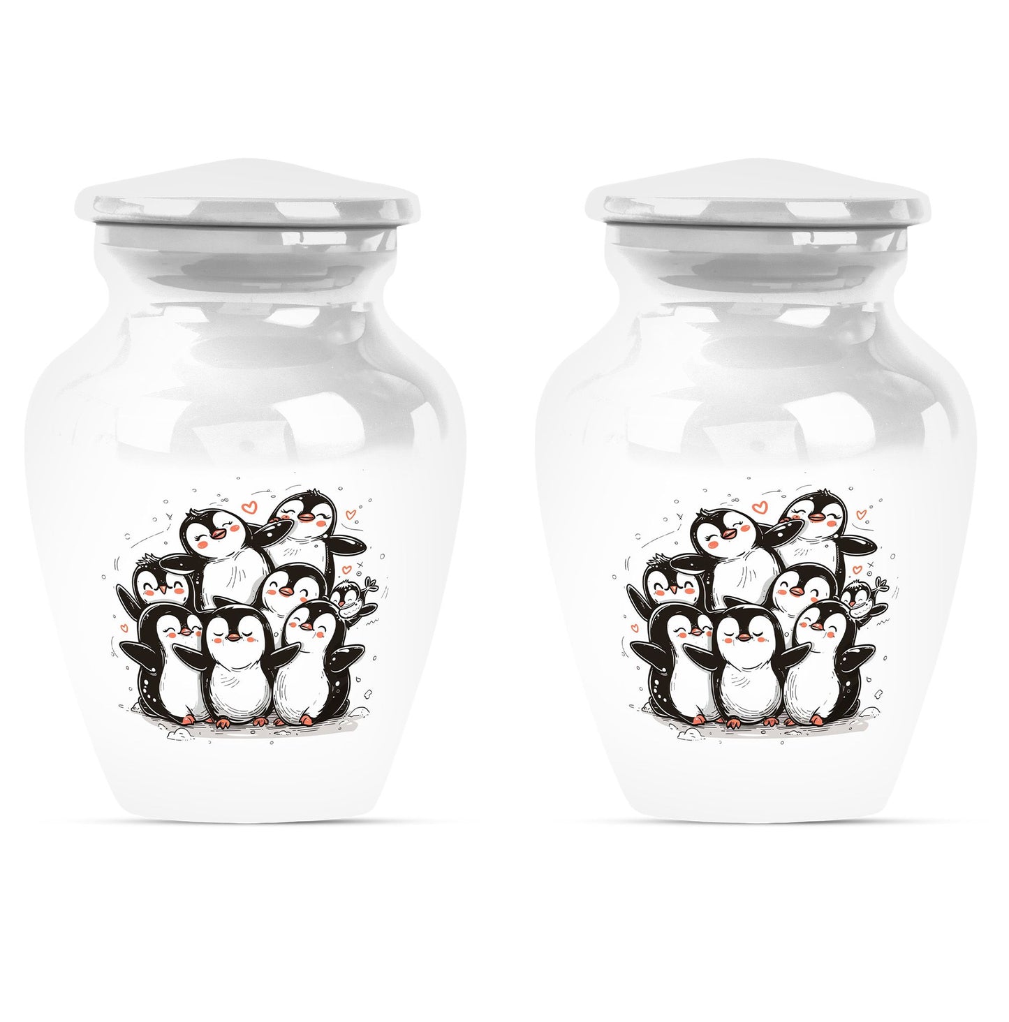 Penguin Theme 3 Inch Keepsake Pack of 2