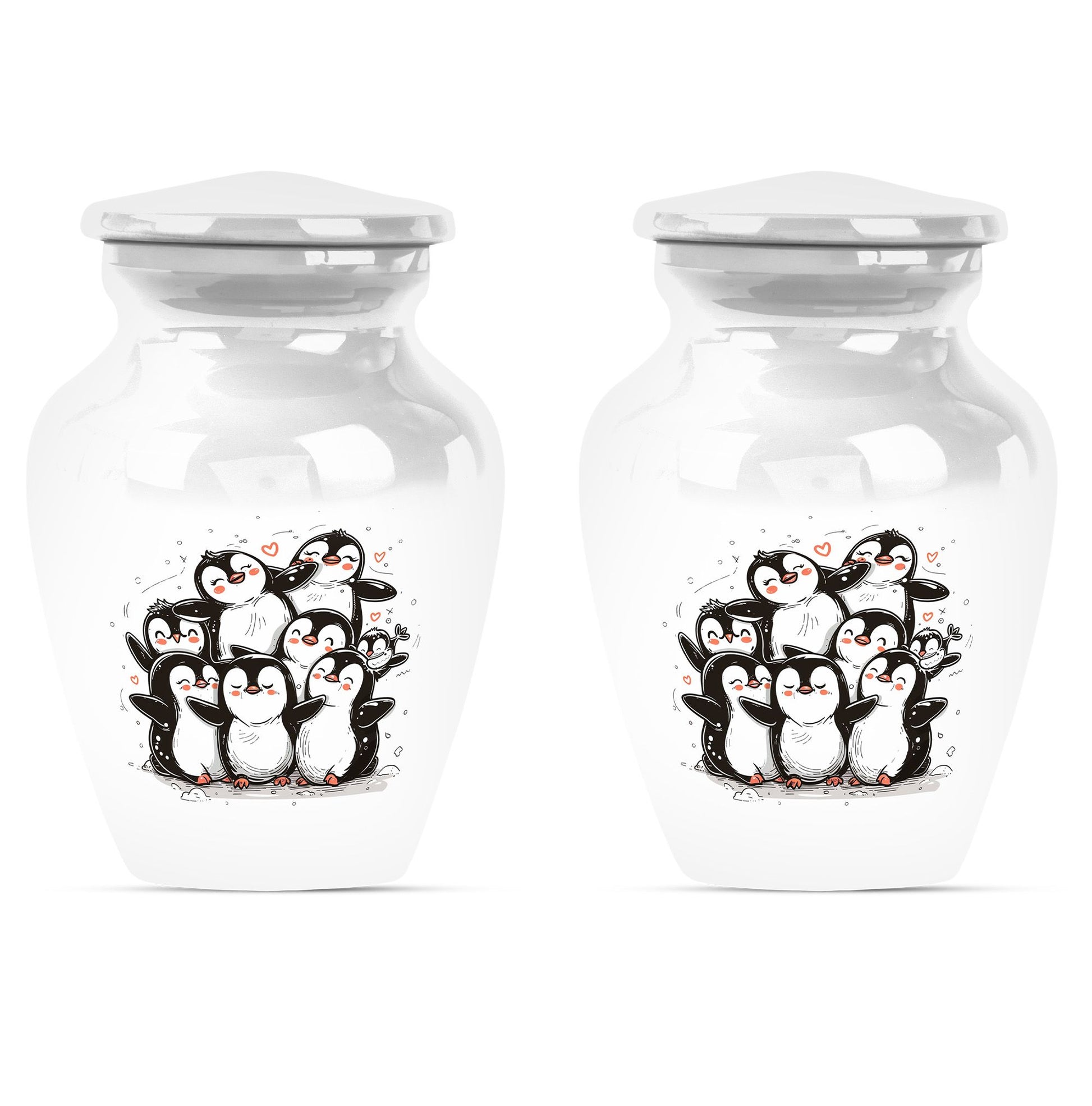 Penguin Theme 3 Inch Keepsake Pack of 2