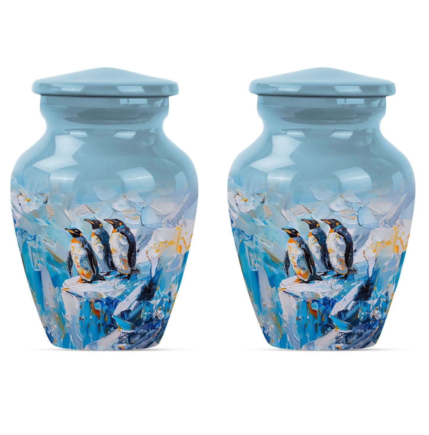 uneral cremation urn with butterfly theme