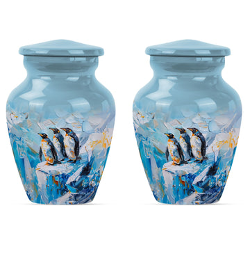 2 Keepsake 3 inch Urns