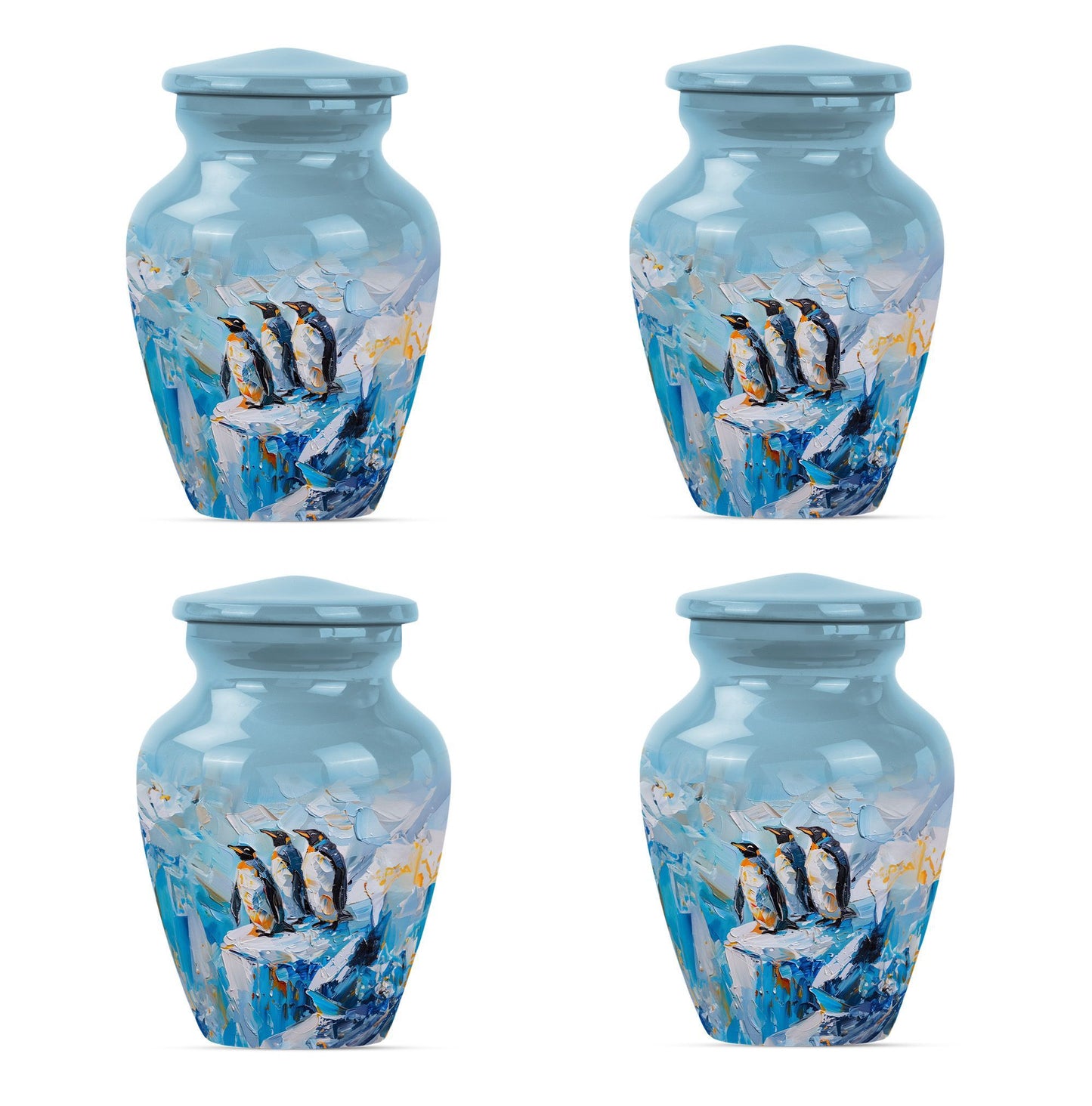 uneral cremation urn with butterfly theme