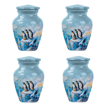4 Keepsake 3 inch Urns