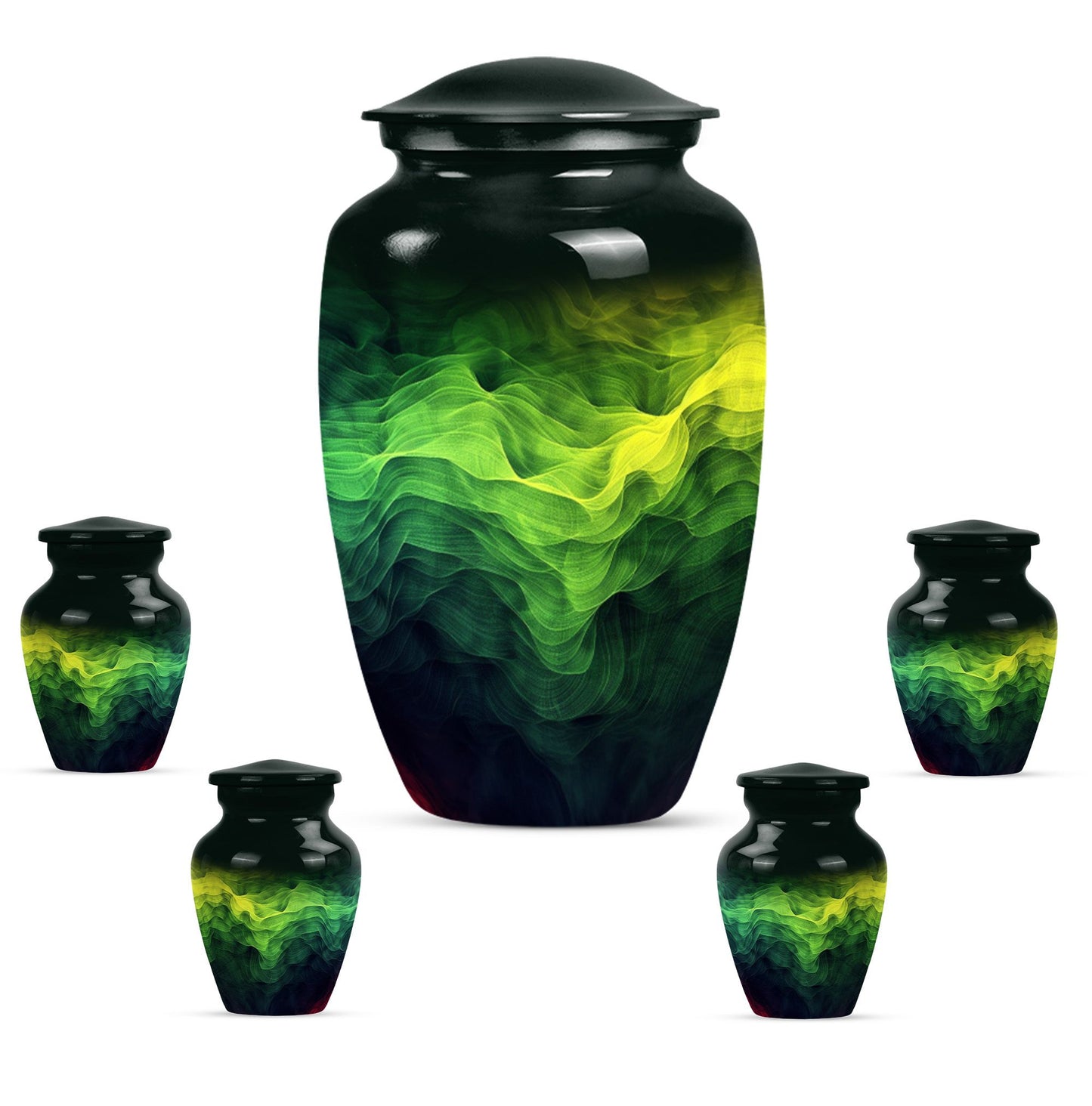 Abstract Theme Urn 