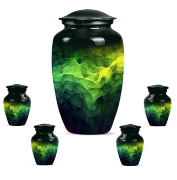 Large Urn with 4 Small Urn