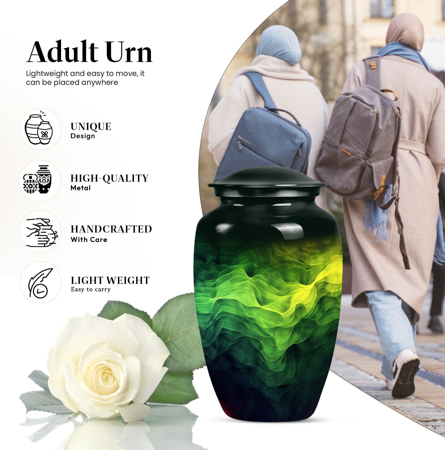 Abstract Theme Urn 