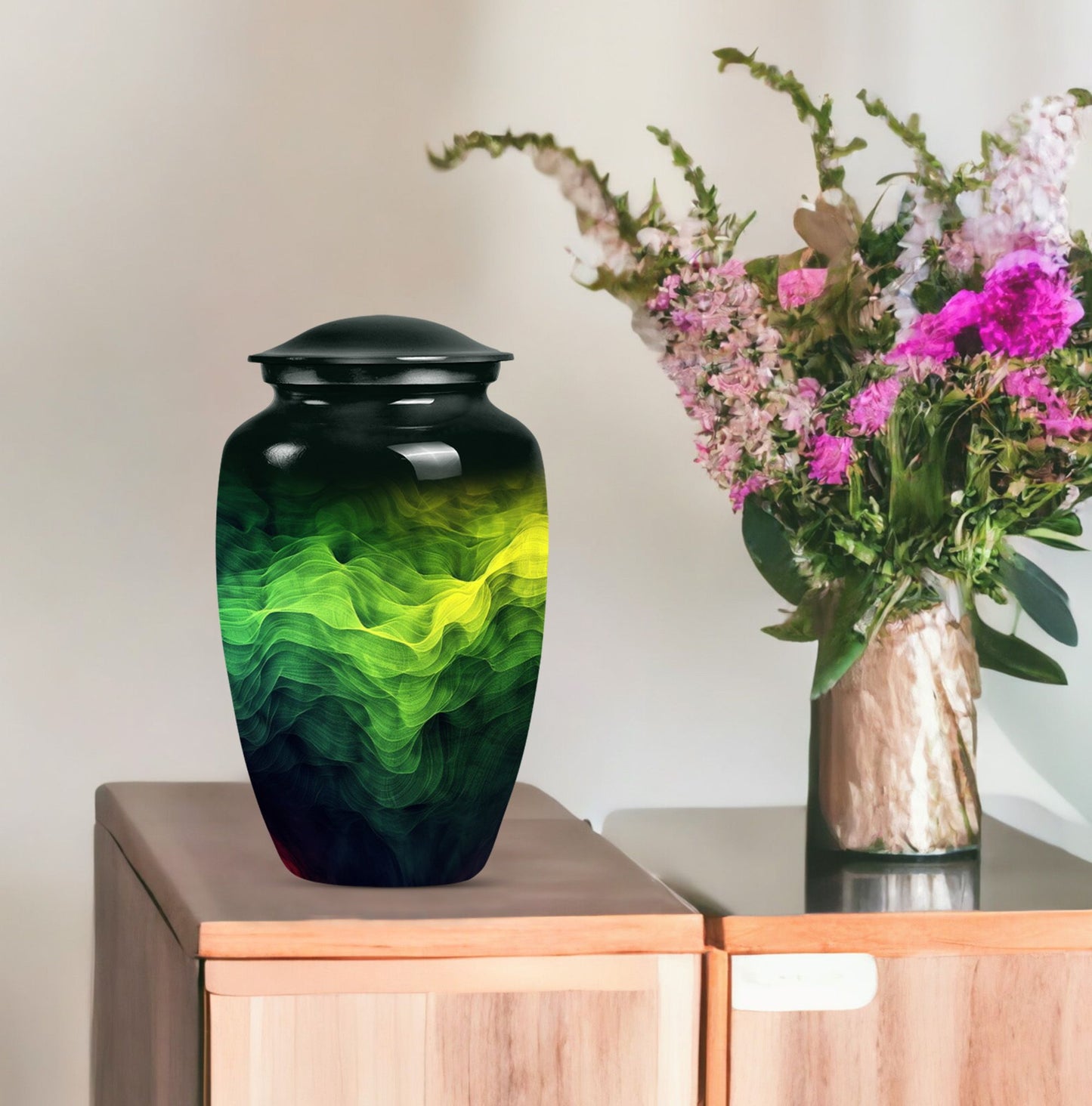 Abstract Theme Urn 