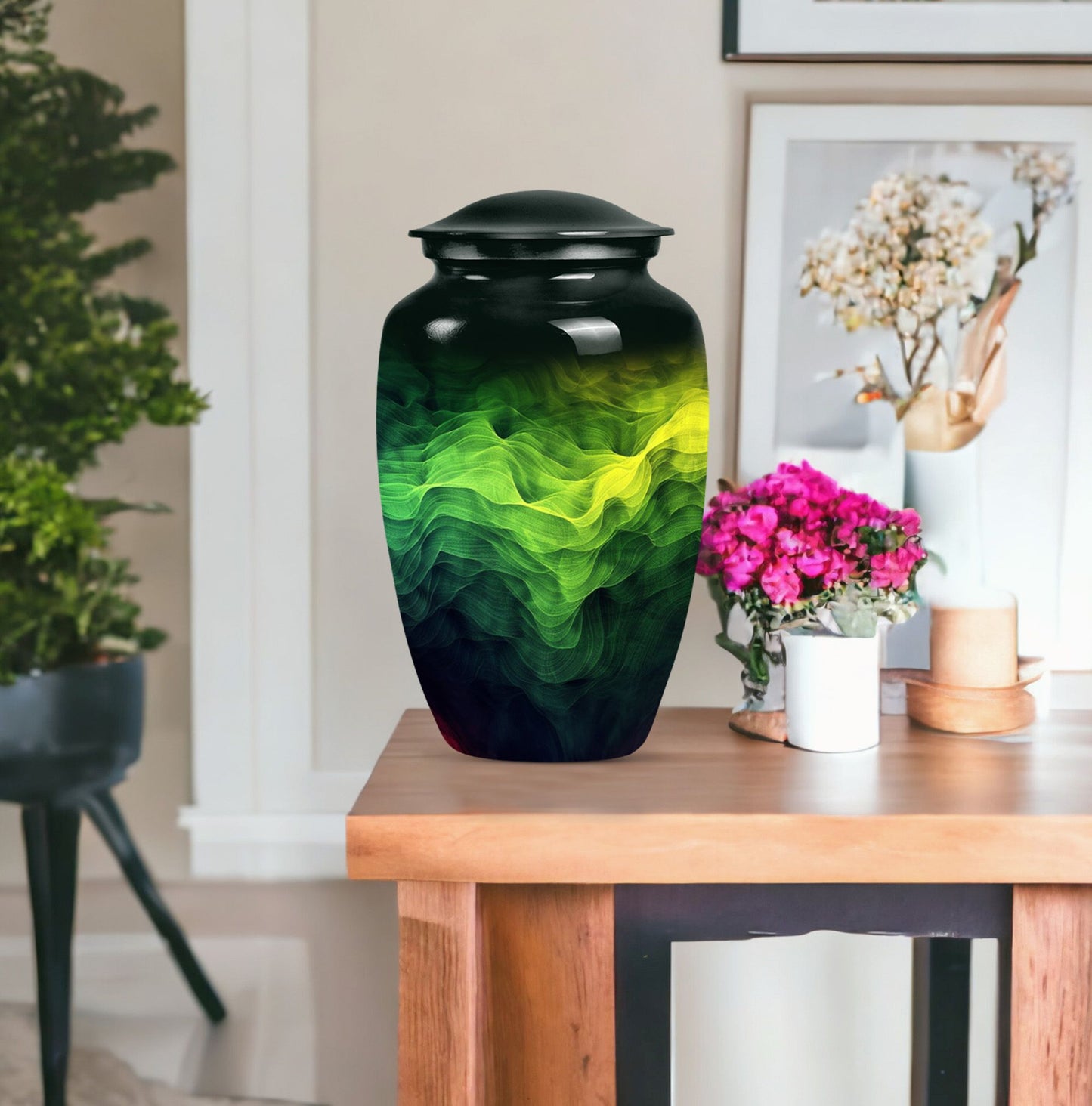Abstract Theme Urn 