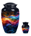  abstract butterfly-themed urn