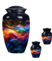  abstract butterfly-themed urn