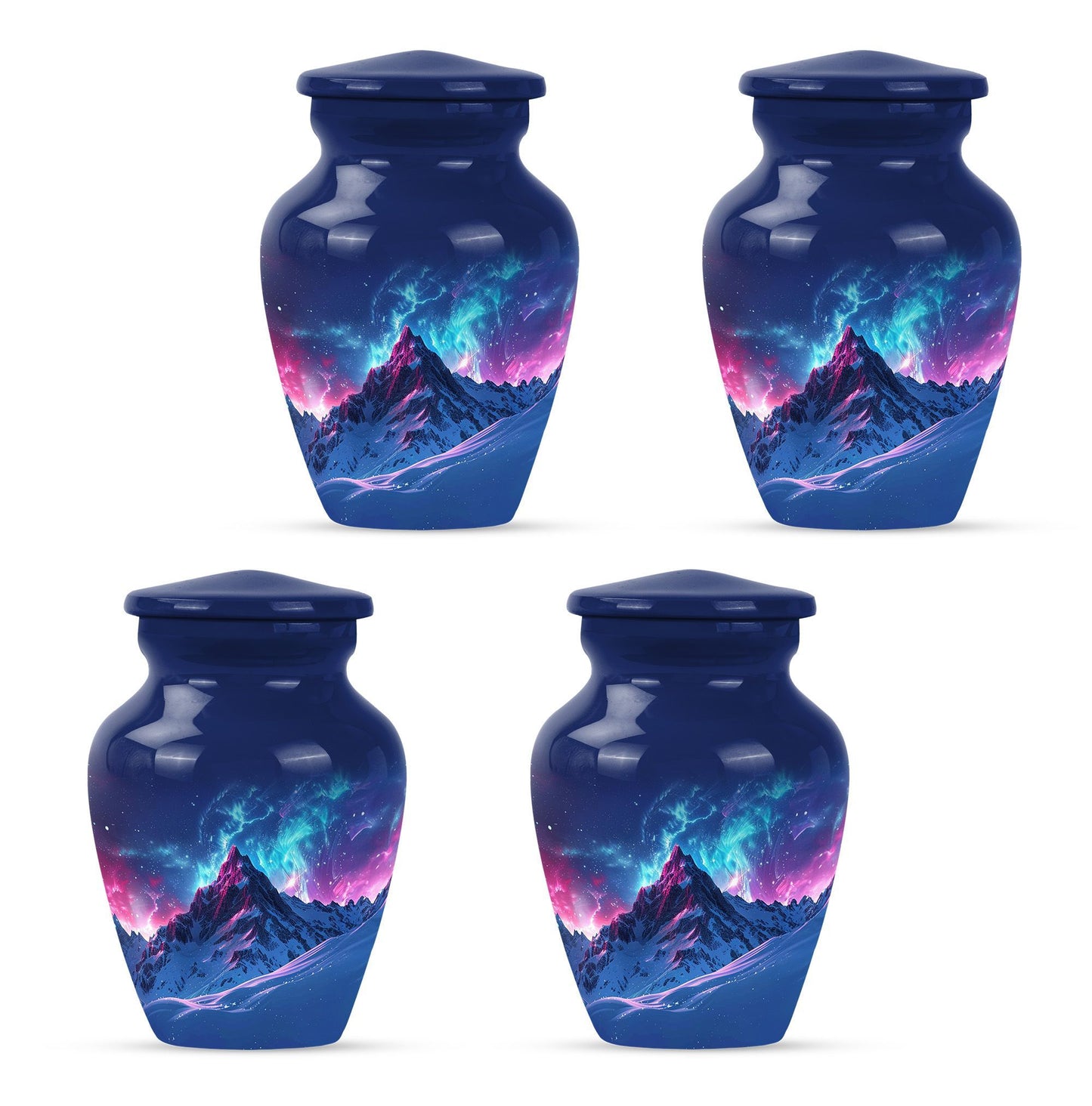 Classic 10-inch Northern Lights cremation urn
