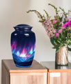  Northern Lights themed funeral urn 