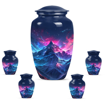 Large Urn with 4 Small Urn