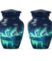 Aurora Borealis Borealis Theme 3 Inch Keepsake Pack of 2