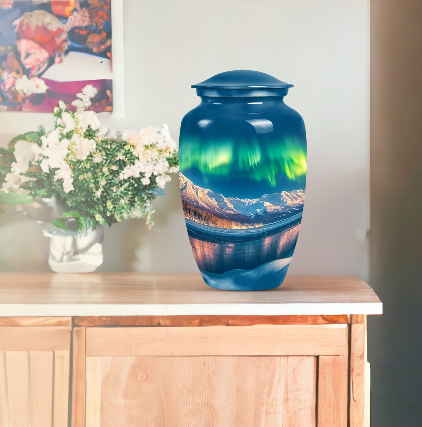 arora borealis urn