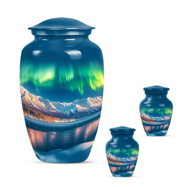 Large Urn with 2 Mini Urn