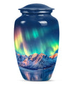 aurora borealis memorial urn