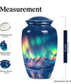 aurora borealis memorial urn