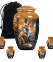 Fox urn with Classic design