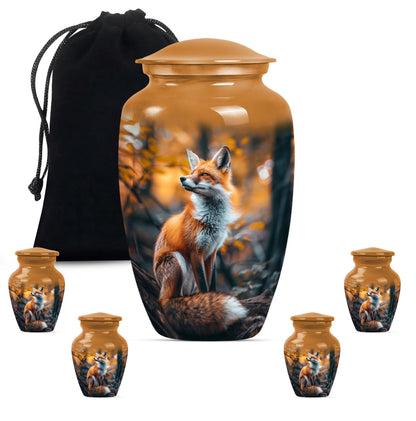 Fox urn with Classic design