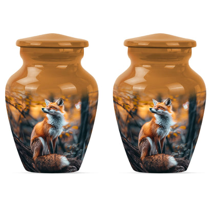 Fox urn with Classic design