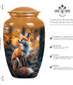 Fox urn with Classic design