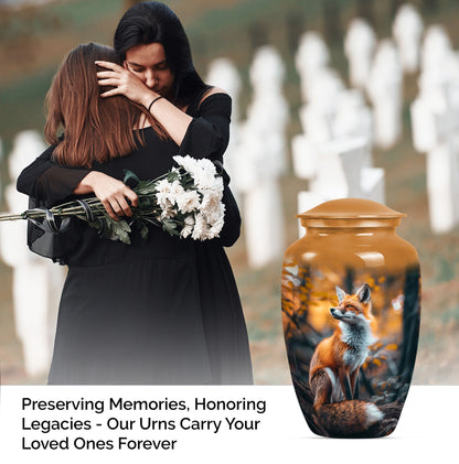 Fox urn with Classic design