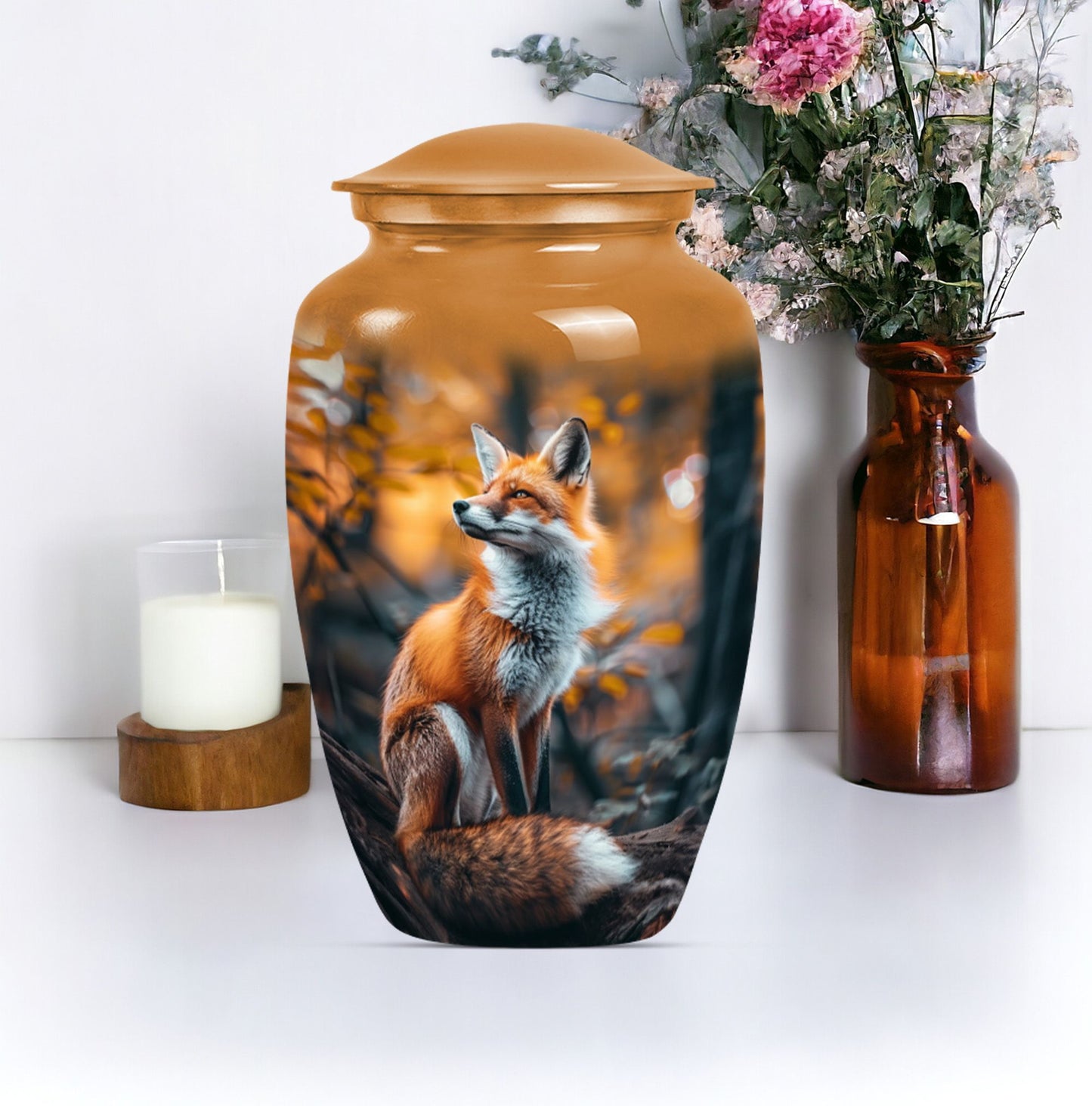 Fox urn with Classic design