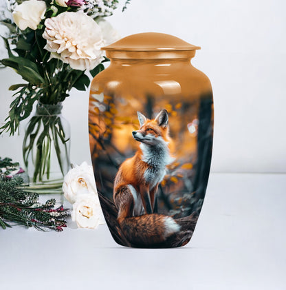 Fox urn with Classic design