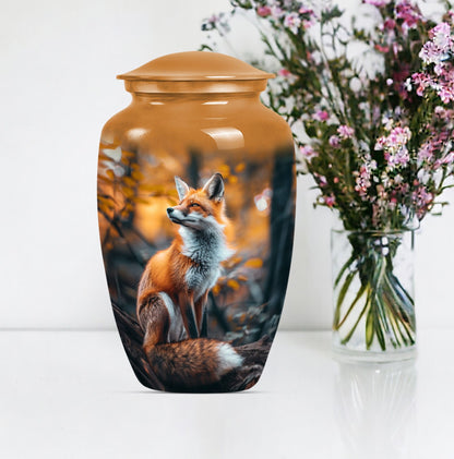 Fox urn with Classic design
