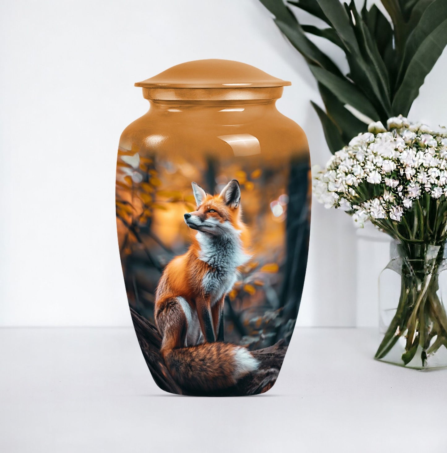 Fox urn with Classic design
