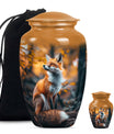 Fox urn with Classic design