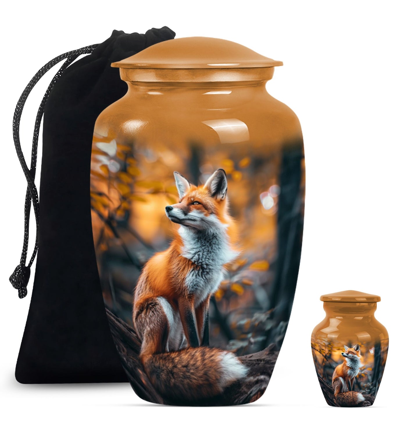 Fox urn with Classic design